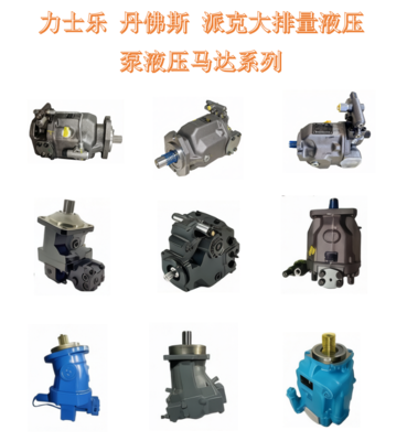 力士乐 丹佛斯 派克大排量液压泵液压马达系列